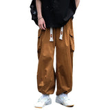 Men Sweatpants Men's Summer Thin Loose Straight Casual Pants