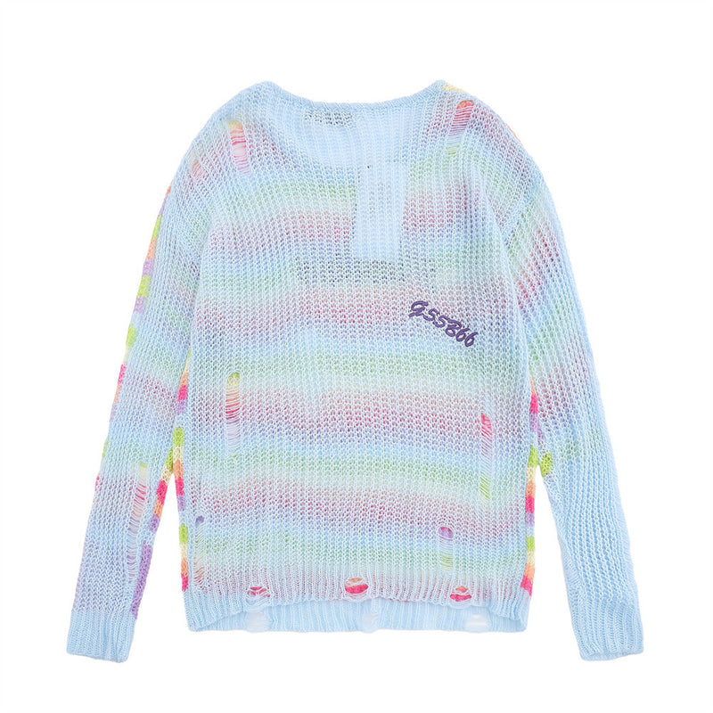 Women Sweater Long Sleeve Women's Spring and Autumn Loose round Neck Sweater
