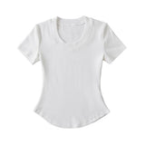 Women's T-Shirt Short-Sleeved T-shirt Women's Short Summer Top
