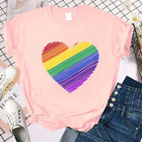 Women's Independence Day T Shirt round Neck Short Sleeve T-shirt