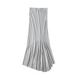 Women Skirt Summer Draping Comfortable Refined Skirt