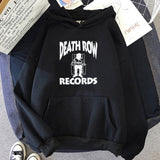DEATH ROW RECORDS Hoodie Men's High Quality Aesthetic