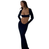 Women Dresses Autumn Fashion Sexy Tube Top Dress