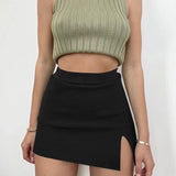 Women Skirt Spring Knitted Skirt