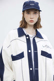 Unisex Jacket Autumn Washed Canvas Jacket Women's Clothing