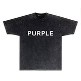 Purple Brand T Shirt Short Sleeve T-shirt Blouse