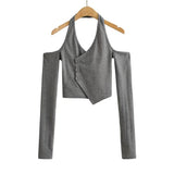 Women's T-Shirt Spring Long-Sleeved Top