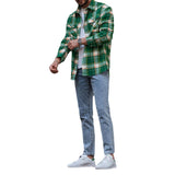 Men Shirt Fall Men's Clothing Cardigan Loose Shirt Casual