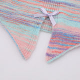 Women Sweater Women's Spring and Autumn Cropped Pullover Sweater