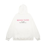 Men Hoodie Printed Washed Hooded Sweater Men's Loose Pullover Leisure Spring and Autumn