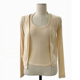 Women Long Sleeve Shirt Camisole Women's Long Sleeve Cardigan Jacket