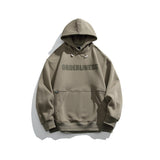 Unisex Hoodie Winter Retro University Style Loose Men and Women Couple Style