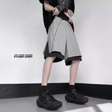 Men Sweatpants Shorts Men's Summer Design Sense Tactical Pants Loose
