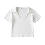 Women T-Shirt Short-Sleeved T-shirt Women's Summer Gray