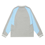 Men Hoodie Lapel Sweater Spring and Autumn Casual Loose Long Sleeve Sports