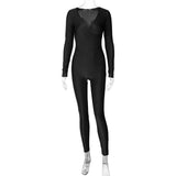 Women Jumpsuit Women's Clothing Fall/Winter Slim Sports Long Sleeve Jumpsuit