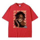 Rapper 21 Savage Graphic Tshirt Men's Hip Hop Vintage