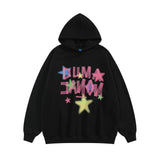 Men Hoodie Letter XINGX Printed Pullover Sweatshirt