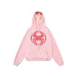 Men Hoodie Hooded Sweater Men's Loose Niche Autumn Cardigan Jacket