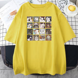 Printed T-Shirt Women's Summer Short Sleeve Loose Hip Hop Street T-Shirt Women