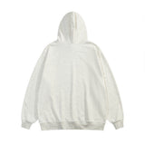 Men Hoodie Cartoon Letter Print Hoodie