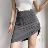 Women Skirt Slimming High Waist Workout Pants Bottoming Skort
