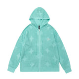 Women Sweater Cardigan Street Tide Brand Women Solid Color Loose Spring and Autumn Coat