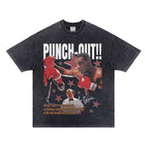 Mike Tyson T Shirt Boxer Retro Short Sleeve
