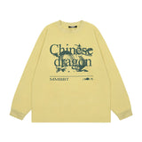 Men Long Sleeve Shirt Mechanical Style Casual Long Sleeve T-shirt Men's and Women's Retro Bottoming Top