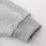 Men Hoodie Butterfly Hooded Sweater Patch Cat Beard Embroidered Pullover Hoodie