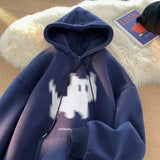 Men Hoodie Sweater Men's Spring and Autumn Coat Fashion Brand Retro
