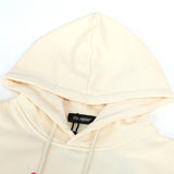 Men Fleece Lined Hoodie Printed Hoodie Autumn Men's Loose Street Long Sleeve Pullover
