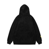 Men Hoodie Hooded Cardigan Sweater Men's Autumn and Winter Loose