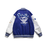 Unisex Jacket Autumn Embroidery Baseball Uniform Jacket Women's Clothing