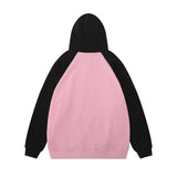 Men Hoodie Printed Hoodie Loose Animal Stitching Sports