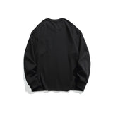 Unisex Hoodie Vintage Pocket Loose round Neck Sweater Couples Coat