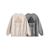 Unisex Sweater Autumn Vintage Letter Print