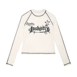 Women Long Sleeve T-Shirt Printed Long Sleeve T-shirt for Women Autumn