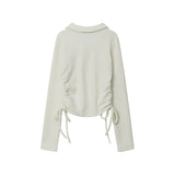 Women Long Sleeve T-Shirt Long Sleeve T-shirt Girls' Autumn Design Sense Casual Short T-shirt
