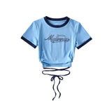 Women T-Shirt Short-Sleeved T-shirt Women's Summer Slim Top