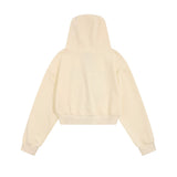 Women Hoodie Print Hooded Cardigan Sweater Girls Casual Autumn
