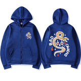 Limited Edition Bad Omens Band Graphic Zipper Hoodie