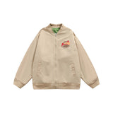 Unisex Jacket Autumn Double-Sided Retro Coat