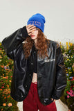 Unisex Jacket Autumn Embroidered Stitching Baseball Uniform Women's Clothing