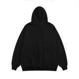 Men Hoodie Hooded Sweater Men's Loose Letter Embroidery Long Sleeve