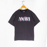 Amiri T Shirt Color Letter Printing