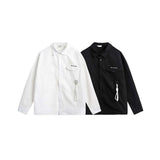 Unisex Jacket Autumn Decoration Climbing Button Carabiner Shirt