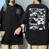 Summer Loose Harajuku Cotton Short Sleeve Japanese Anime