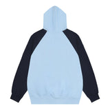 Men Hoodie Hooded Sweater Boys Spring and Autumn Letter Embroidery Casual Loose Long Sleeve