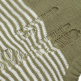 Women Vest Ripped Striped Knitted Vest for Girls Short Summer Sleeveless